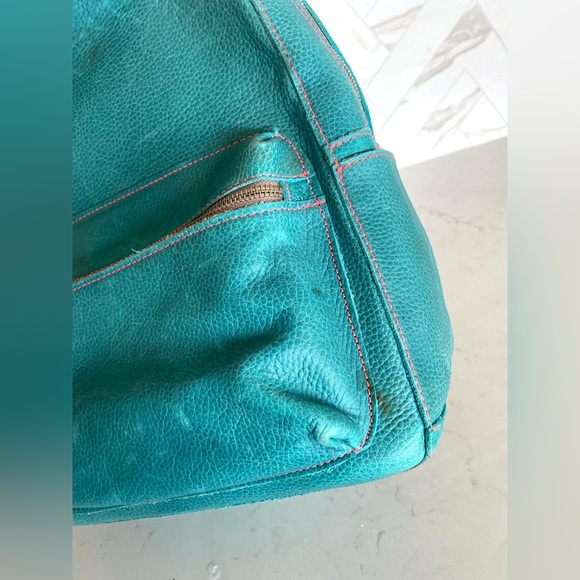 RETIRED * RARE Consuela Guadalupe Leather Convertible Backpack - Picture 9 of 16